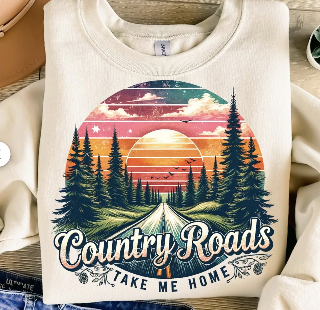 Country Roads design